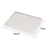 TWONE Daily Planner, Twone Spiral To Do List Notepad with PP Hardcover, 60 Sheets, 7" x 10" for Weekly Monthly Planner Appointment Schedules