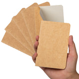 TWONE Pocket Notebook, 6 Pack Softcover Mini Notebooks 3.5" x 5.5" Black Notebook Small Memo Notepad for Men Women Kids Traveler Author, 30 Sheets,60 Pages