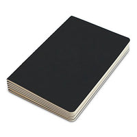 3500 Notebook Journals for Travelers - Black Soft Cover - A5 Size - 210 mm x 140 mm - 60 Square Grid Pages/ 30 Sheets