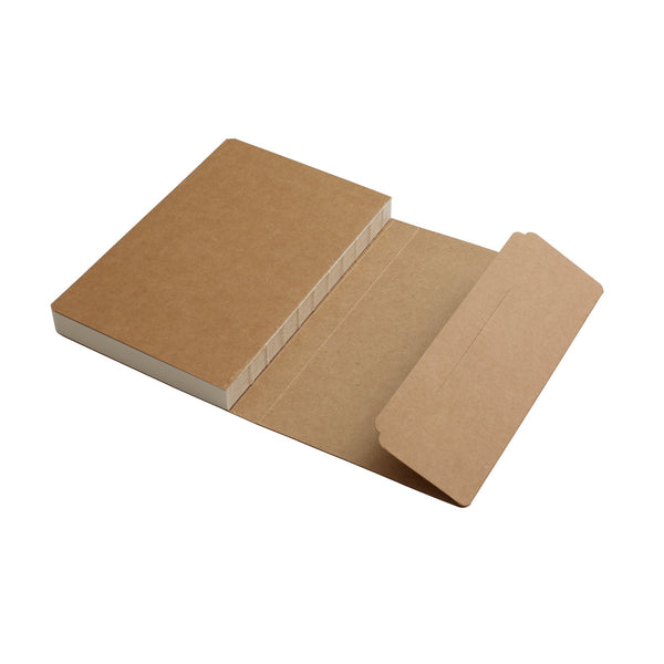 blank sketchbook Covered with separate brown paper on a transparent  background.png 22802919 PNG